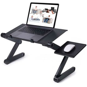 Resim miletus Laptop Standı Ayarlanabilir Laptop Masası Bilgisayar Standı Sehpası Laptop Sehpa Dg 