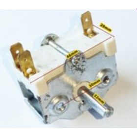 Resim 2+1 Porselen Fırın Çevirmeli Şalter - 556989388 