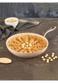 Resim Creamy Granitech 20 Cm Tava Krem 