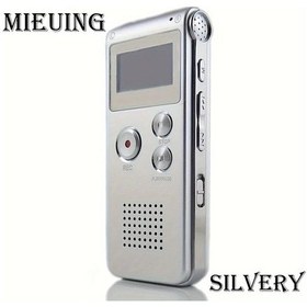 Resim Sunshine011 8gb Ses Kaydedici Digital Recorder Mp3 Çalar Sesle Aktif Kayıt 4 Mod Şarj Edilebilir 