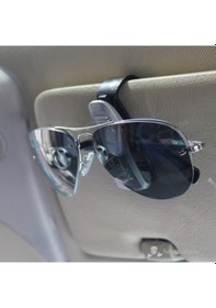 Resim Oto Araç Içi Gözlük Tutucu Klips Güneş Gözlüğü Kartvizit Tutacağı 