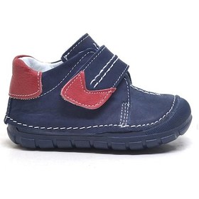 Resim Rakerplus Popeye Hakiki Deri Lacivert İlk Adım Unisex Bebek Ayakkabısı 