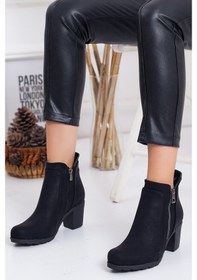 Resim Ayakdaş 33 Kadın Casual Bot Siyah 