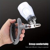 Resim 2ml/5ml Ayarlanabilir Hayvan Besleme Uygulatörü - Anti-Sızıntılı Ergonomik Hayvan Bakım Aracı, İnek, Koyun, Kümes | Taşınabilir Manuel İşletim, Pil Gerektirmez, Hayvan Besleme Aracı, Çiftlik Yönetimi, Verimli Dağıtım, Sağlam İnşaat 