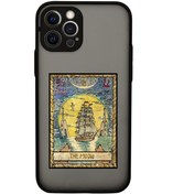 Resim mooodcase Iphone 12 Kamera Uyumlu Lens Korumalı The Moon Desenli Lüx Telefon Kılıfı 