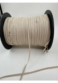 Resim 4 Mm Askılık Grogren Şerit 5 Metre - Bej 