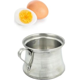 Resim Çanak Sepeti Alüminyum Yumurta Haşlama Pişirme Kabı 6-7 Yumurta 