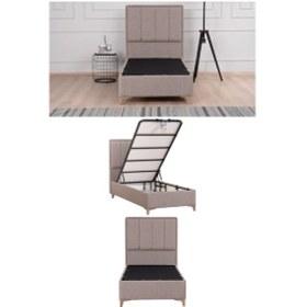 Resim Kilim Mobilya Gold Therapy Sandıklı Baza Başlıksız Renk Kahverengi 90x190 Cm Baza 