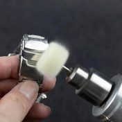 Resim 6/12 adet Keçe Zımpara Başlığı Aşındırıcı Parlatma Tekerleği ile 2.35/3mm Saplı Dişli Mini Fırça - Döner Araçlar, Metal, Ahşap ve Mücevherlerin Parlatılması ve Taşlanması için Mükemmel! 