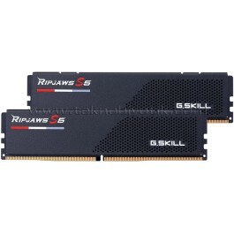 Resim G.Skill 64GB(2x32) Ripjaws S5 6000mhz CL36 DDR5 Ram (F5-6000J3636F32GX2-RS5K) 