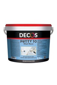 Resim DECOS Putty 10 - Rölyef Macun Pasta 1,5 Kg 