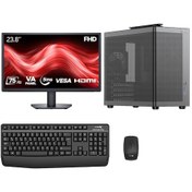 Resim Turbox TX8335 Ultra 5 225 32 GB 1 TB NVMe SSD 23.8" Free Dos Masaüstü Bilgisayar 