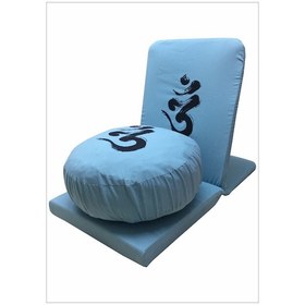 Resim Sırt Destekli Meditasyon Sandalyesi Backjack Meditasyon Minderi 
