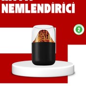 Resim shopwave Volkanik Tasarımlı LED Işıklı Ultrasonik Nemlendirici 