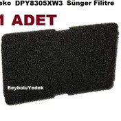 Resim FullYedek Beko Dpy 8305 Xw3 / d86hp çamaşır Kurutma Makinesi Sünger Filitre 