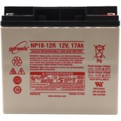 Resim EnerSys Genesis Np18-12r 12v 17ah Bakımsız Kuru Tip Agm Vrla Akü 