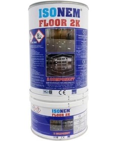 Resim İsonem Floor 2k Solventsiz Epoksi Zemin Boyası 5 Kg 