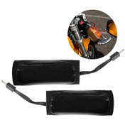 Resim Youmex 12v Motosiklet Ve Atv İçin Hızlı Isıtmalı Elcik, 3 Kademeli Sıcaklık Ayarlı, Ip67 Su Geçirmez Tasarım 