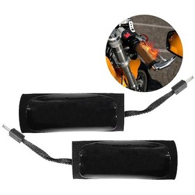 Resim Youmex 12v Motosiklet Ve Atv İçin Hızlı Isıtmalı Elcik, 3 Kademeli Sıcaklık Ayarlı, Ip67 Su Geçirmez Tasarım 