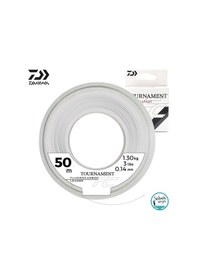 Resim Daiwa Tournament Fc Şok Lider Misina 0.14mm 1.30kg 3lbs 50mt Standart 