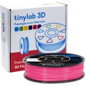 Resim tinylab 3d 2.85 Mm Pembe Pla Filament 