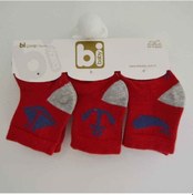 Resim Bibaby 68106 Marine 3'lü Bebek Çorabı 0-3 Ay IB10588 