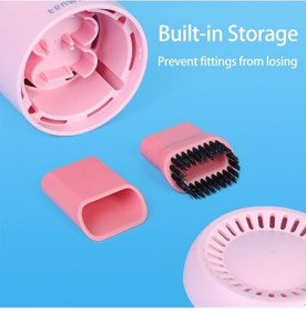 Resim Novahub Mavi, Pembe, Sarı 3 Renk Seçenekli 600mah Masaüstü Vakum Temizleyici Seti 