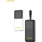 Resim 20.000 Mah Taşınabilir Kablolu Şarj Cihazı Powerbank BEYAZ 