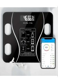 Resim Bluetooth Özellikli Akıllı Tartı Siyah 