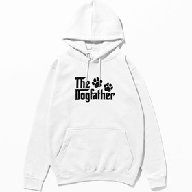 Resim Dog Father - Hoodie - M / Beyaz 