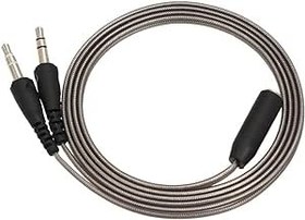 Resim ERYUE 3.5mm Ses Y Splitter Kablo 1 Kadın 2 Erkek Dönüştürücü Kulaklık Masaüstü Dizüstü PC için Kulaklık için Mikrofon Kablosu Adaptörü 
