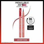 Resim L'Oreal Paris Infaillible 36H Grip Micro Fine Eyeliner - 03 Ancient Rose 