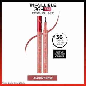 Resim L'Oreal Paris Infaillible 36H Grip Micro Fine Eyeliner - 03 Ancient Rose 