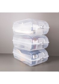 Resim 24'lü Bay Ayakkabı Koruma Kutusu Saklama Kutusu 