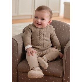 Resim Mayoral Kışlık Erkek Bebek Kazak Kahverengi - Kahverengi / 6-9 Ay 
