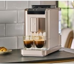Resim Tchibo »Esperto2 Caffè« Tchibo Tam Otomatik Kahve Makinesi, Metalik Kum 