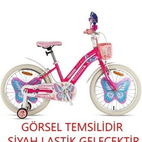 Resim Geroni Butterfly 20jant Çocuk Bisikleti Pembe 