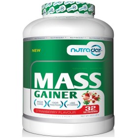 Resim Karbonhidrat Tozu Mass Gainer 3520 Gram Çilek Aromalı Hacim Kütle Kas Gainermass 