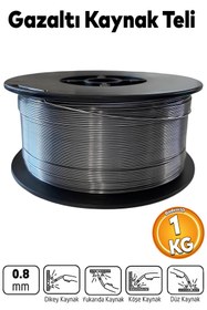 Resim Badem10 Gazaltı Kaynak Teli Özlü Tel Gazsız 0.80 MM 1 KG 
