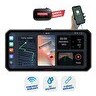 Resim Knmaster Motoplay 1000 6.25" Kablosuz CarPlay - Android Auto Destekli Motosiklet Multimedya Ekranı 
