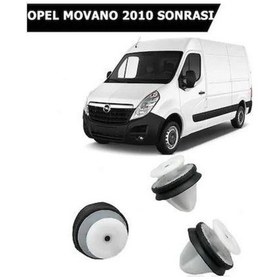 Resim Opel Movano Kapı Döşeme Klipsi 9341pf 