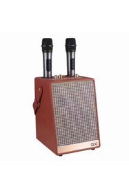 Resim Tastech BLUETOOTH HOPARLÖR 30W KABLOSUZ KARAOKE ÇİFT MİKROFONLU ŞARJLI KABLOSUZ SPEAKER 