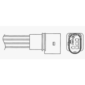 Resim NGK 10901842 036906262j Volkswagen Tüm Araçlar Lambda Sensörü Bora Bcb Ön 