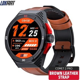 Resim Vkemall Deri Kordonlu Comet2 Pro Akıllı Saat (İthalatçı Garantili) 