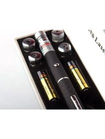 Resim Yeşil Lazer Pointer 8000 Mw 5 Başlıklı 