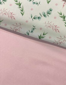 Resim Evmila Minik Çiçekler Desenli Nevresim Takımı - 160x220cm Nevresim +50x70cm Yastık Kılıfı+90x190cm Çarşaf 