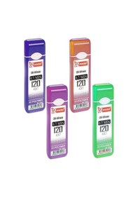 Resim Kalem Ucu 120 Li 0.7 Mm 2b 4 Paket Çoklu Versatil Kalem Uç Mekanik Uçlu Otomatik Kurşun Mikro Kalem Ucu 60 Mm Yumuşak 