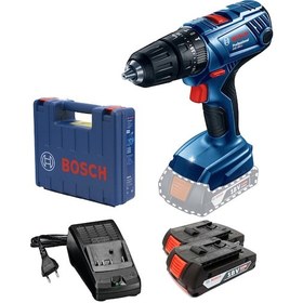 Resim Bosch Professional GSB 180-LI 2.0 Ah Çift Akülü Darbeli Delme Vidalama Makinesi - 06019F8307 