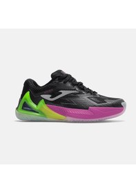 Resim Joma Topls2601om Open Lady Toprak Kort Tenis & Padel Kadın Ayakkabısı - Siyah/yeşil 