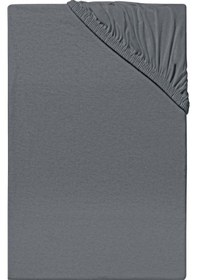 Resim 80 X 200 Cm Düz Pamuklu Tek Kişilik Lastikli Fitted Penye Çarşaf - Penye 